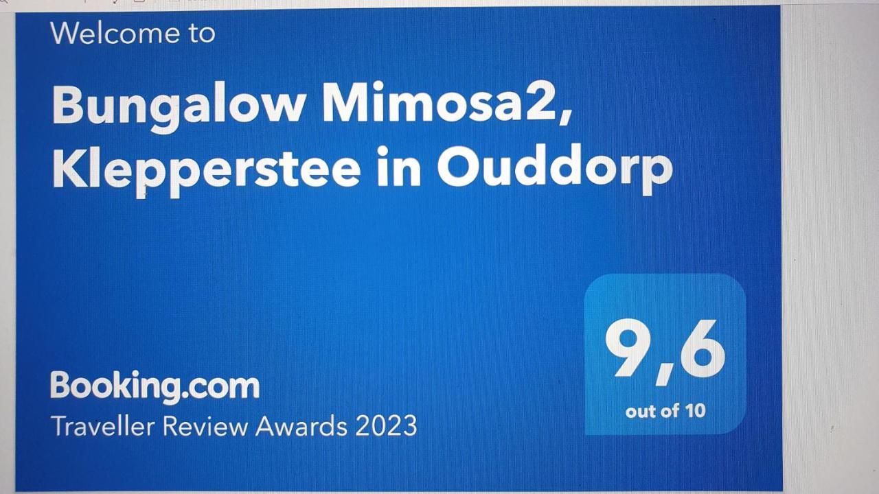 Bungalow Mimosa2, Klepperstee In Ouddorp Kültér fotó